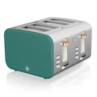 Swan Nordic Pine Green 4 Slice Toaster