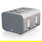 Swan Nordic Slate Grey 4 Slice Toaster