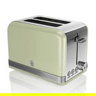 Swan Retro Green 2 Slice Toaster