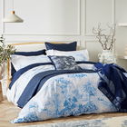 Ted Baker Landscape Toile Duvet Cover Super King Size Blue