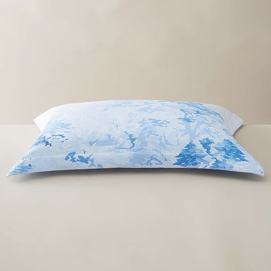Ted Baker Landscape Toile Oxford Pillowcase Blue