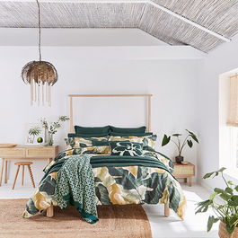 Ted Baker Urban Forager Duvet Cover Double Basil