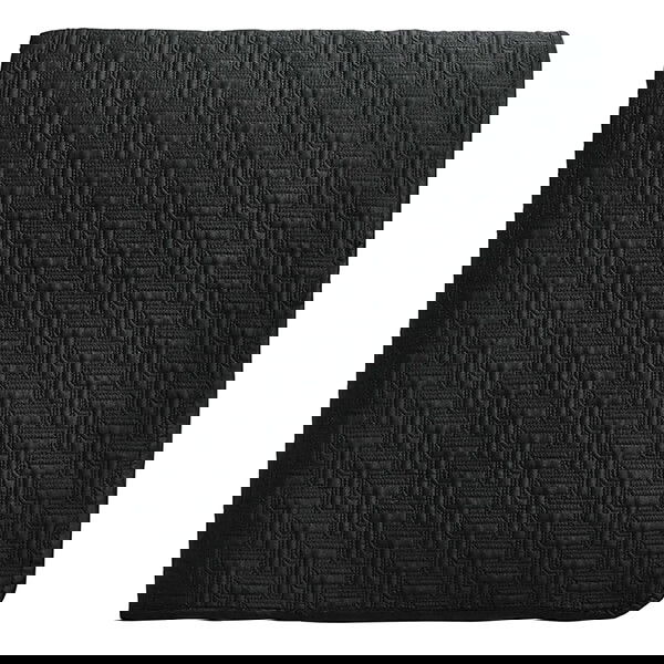 Ted Baker T Quilted Throw 250x265cm Black