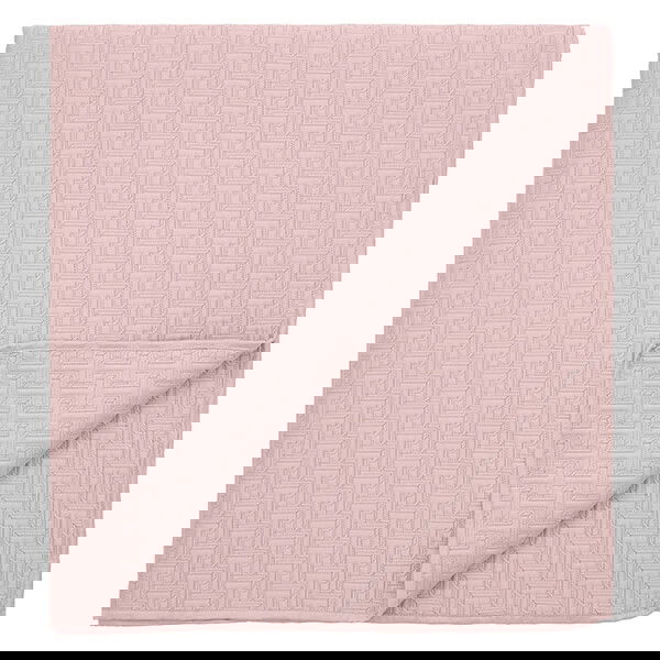 Ted Baker T Quilted Throw 250x265cm Soft Pink