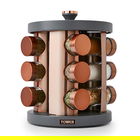 Tower Cavaletto 12 Jar Spice Rack Grey