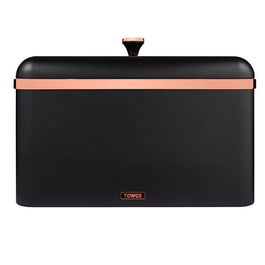 Tower Cavaletto Bread Bin Black