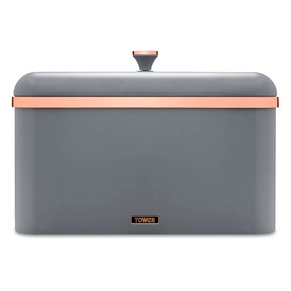 Tower Cavaletto Bread Bin Grey