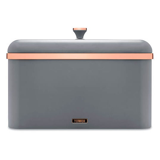 Tower Cavaletto Bread Bin Grey