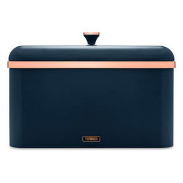 Tower Cavaletto Bread Bin Midnight Blue