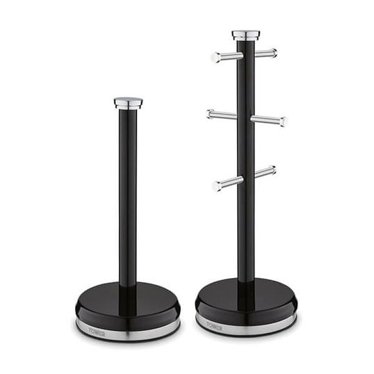 Tower Belle Mug Tree and Towel Pole Noir