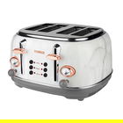 Tower Bottega Stainless Steel 4 Slice Toaster Marble