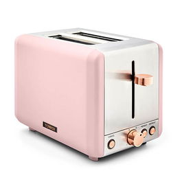 Tower Cavaletto Toaster 2 Slice Pink