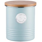 Typhoon Living 1 Litre Blue Tea Canister