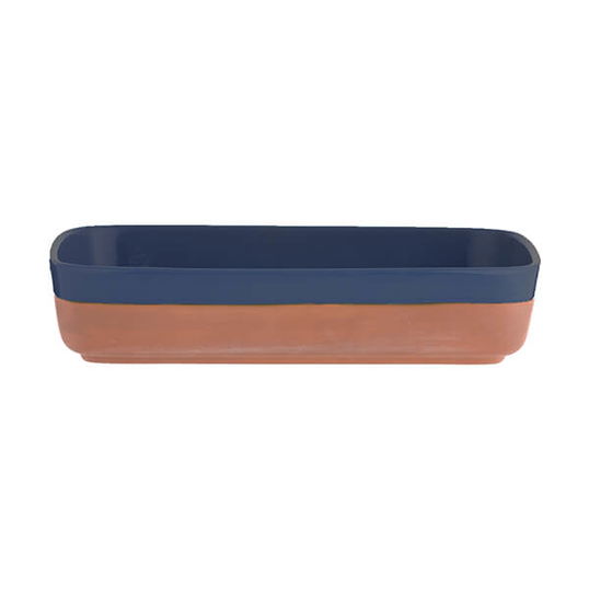 Typhoon World Foods 25 x 17.5cm Rectangular Dish Navy