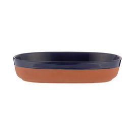 Typhoon World Foods 28 x 18cm Oval Dish Navy