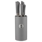 Typhoon Living Grey Knife Block