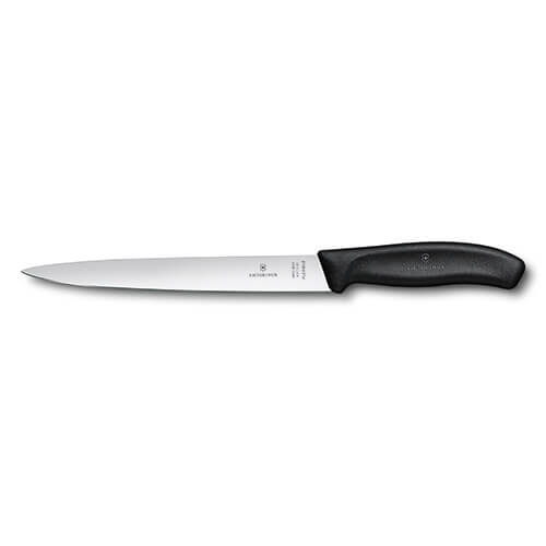 Victorinox Swiss Classic Black 20cm Flexible Filleting Knife