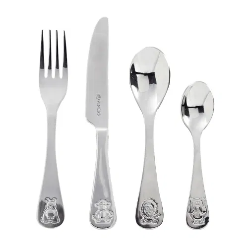 Viners Jungle 4 Piece Childs Cutlery Set