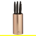 Viners Opulence Rose Gold 5 Piece Knife Block Set