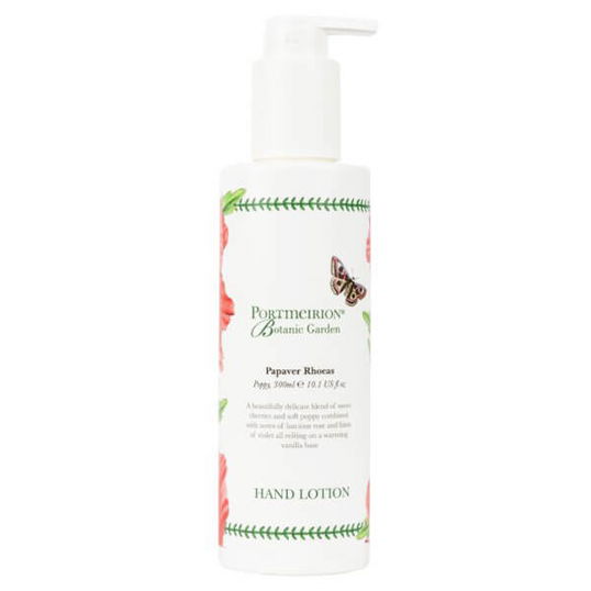 Botanic Garden by Wax Lyrical Hand Lotion 300ml Poppy