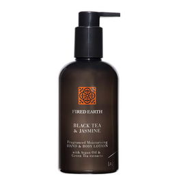 Fired Earth by Wax Lyrical Hand Lotion 300ml Black Tea & Jasmine