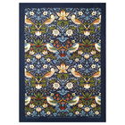 William Morris Strawberry Thief Navy Cotton Tea Towel