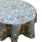 William Morris Strawberry Thief Blue 132 x 178cm Acrylic/PVC Tablecloth
