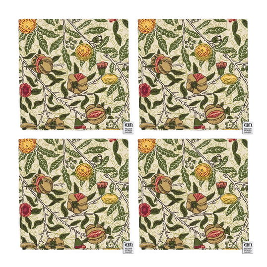 William Morris Fruit Pack Of 4 Napkins