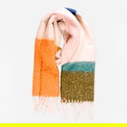Brakeburn Rainbow Stripe Fluffy Scarf