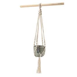 Burgon & Ball Glazed Pot Macrame