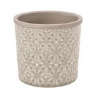 Burgon & Ball Glazed Pot Porto Large Grey