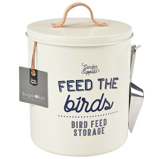 Burgon & Ball `Feed the Birds` Bird Food Tin - Stone
