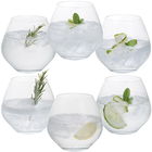 Dartington Party Set of Six Stemless Copa Gin Glasses