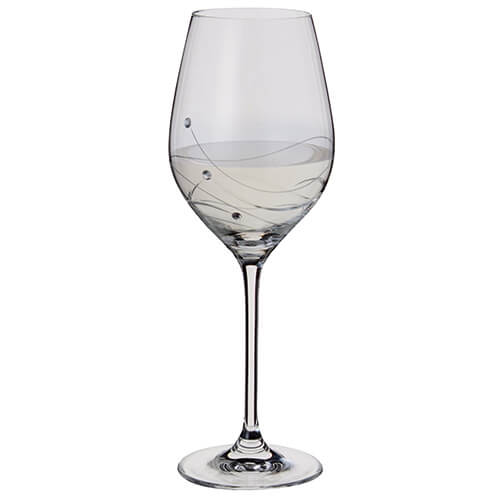Dartington Glitz Swarovski Elements Wine Glass