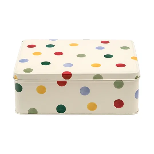 Emma Bridgewater Polka Dot Deep Rectangular Tin