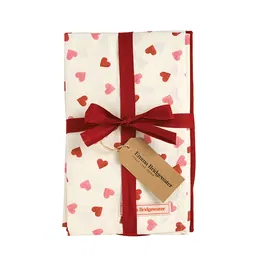 Emma Bridgewater Pink Hearts Oven Glove & Tea Towel Set