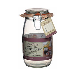 Home Made Glass 1.5 Litre Preserving Jar