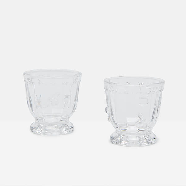 Joules Bees Glass Egg Cups Set Of 2