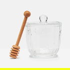 Joules Bees Glass Honey Pot