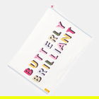 Joules Floral And Striped Butterly Brilliant Tea Towel