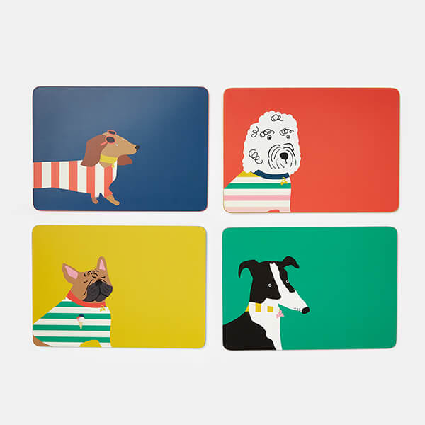 Joules Brightside Corkback Placemats