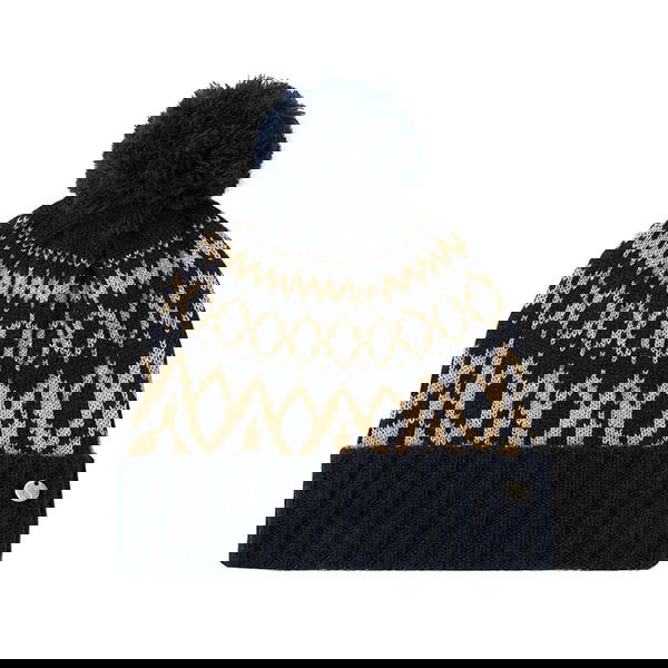 Joules French Navy Shetland Fairisle Hat