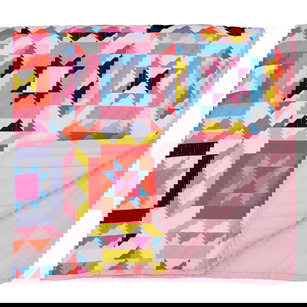 Joules Patchwork 140x200cm Throw Multi