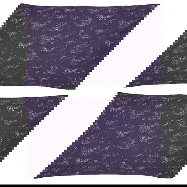 Joules Midnight Beasts Pair of Standard Pillowcases Multi