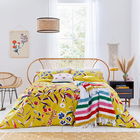 Joules Homegrown Remedy Duvet Cover Set Super King Size Antique Gold