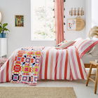 Joules Lighthouse Stripe Duvet Cover Set Double Multi