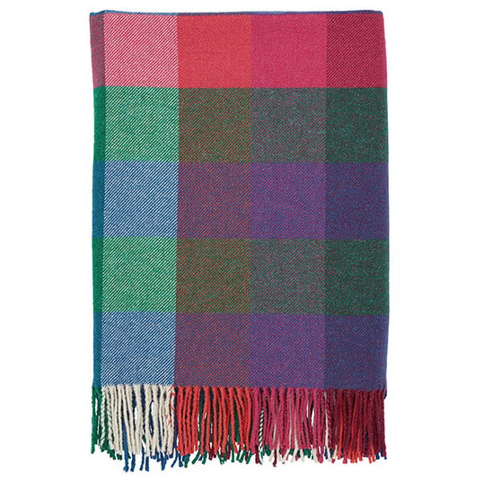 Joules Chatsworth Check 130x180cm Throw Multi