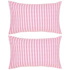 Joules Hydrangea Floral Pair of Standard Pillowcases Pink