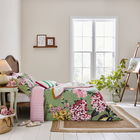 Joules Hydrangea Floral Duvet Cover Set King Size Green