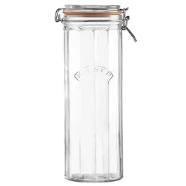 Kilner Facetted Clip Top Jar 2.2 Litre